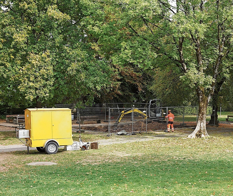 Der Schöneggpark soll neu gestaltet werden.Bild: Marko Lehtinen