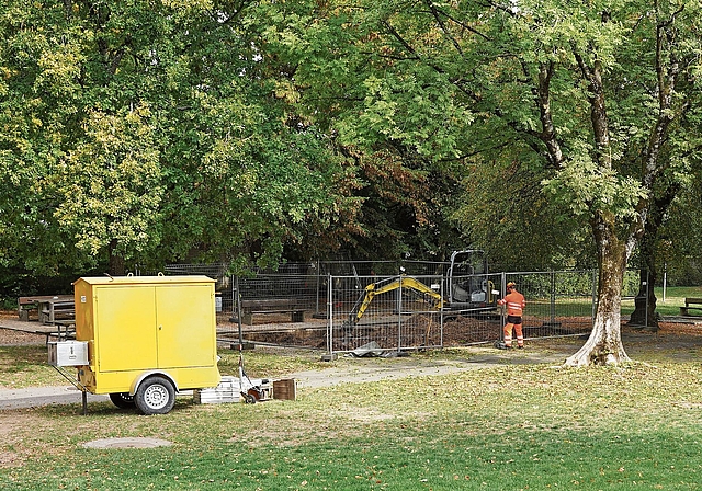 Der Schöneggpark soll neu gestaltet werden.Bild: Marko Lehtinen