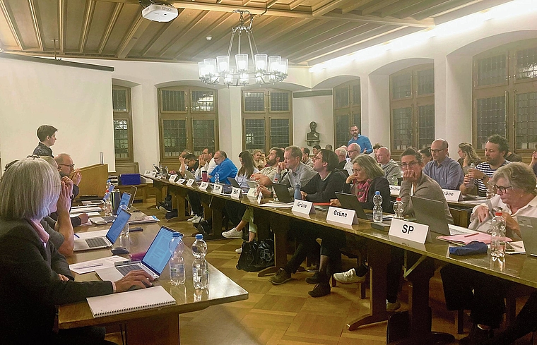 Der Einwohnerrat debattierte über die Finanzen 2027.Bild: Marko Lehtinen